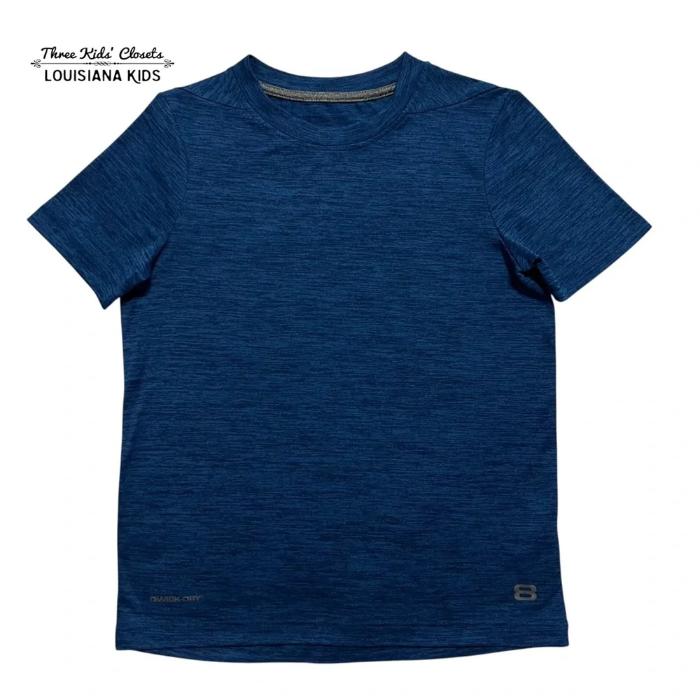 Layer 8 Boys S Blue Quick-Dry Athletic Tee